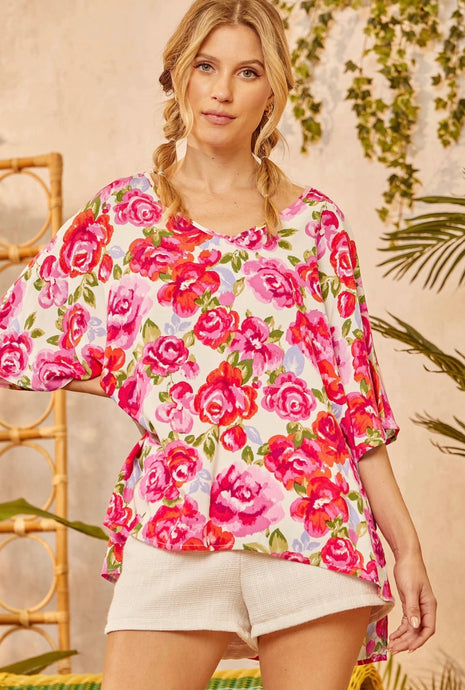 Floral Garden Top-Sale - Wildfire and Lace