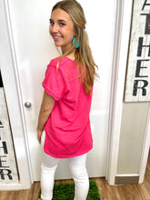 Load image into Gallery viewer, Hot Pink Tropics-Sale - Wildfire and Lace