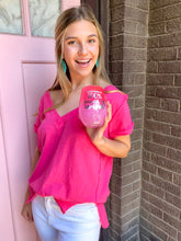 Load image into Gallery viewer, Hot Pink Tropics-Sale - Wildfire and Lace