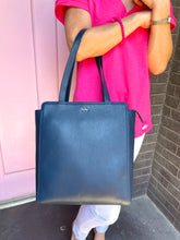 Load image into Gallery viewer, Tula Handbag-navy-Sale - Wildfire and Lace