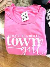Load image into Gallery viewer, Small Town Girl Tee-Sale - Wildfire and Lace

