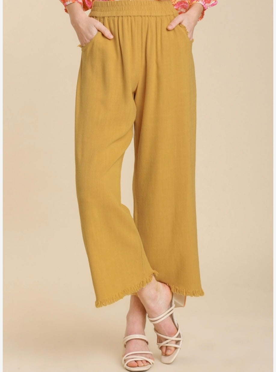 Chic Style Linen Pants - Wildfire and Lace