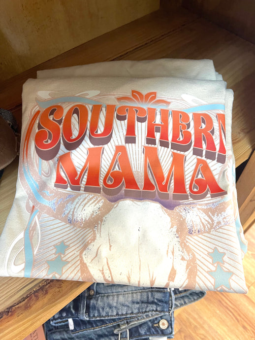 Southern Mama Tee - Wildfire and Lace