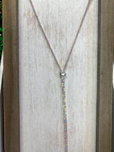 Load image into Gallery viewer, Rhinestone Y necklace - Wildfire and Lace
