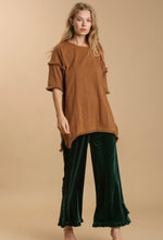 Load image into Gallery viewer, Neutral Fringe Top-Sale - Wildfire and Lace
