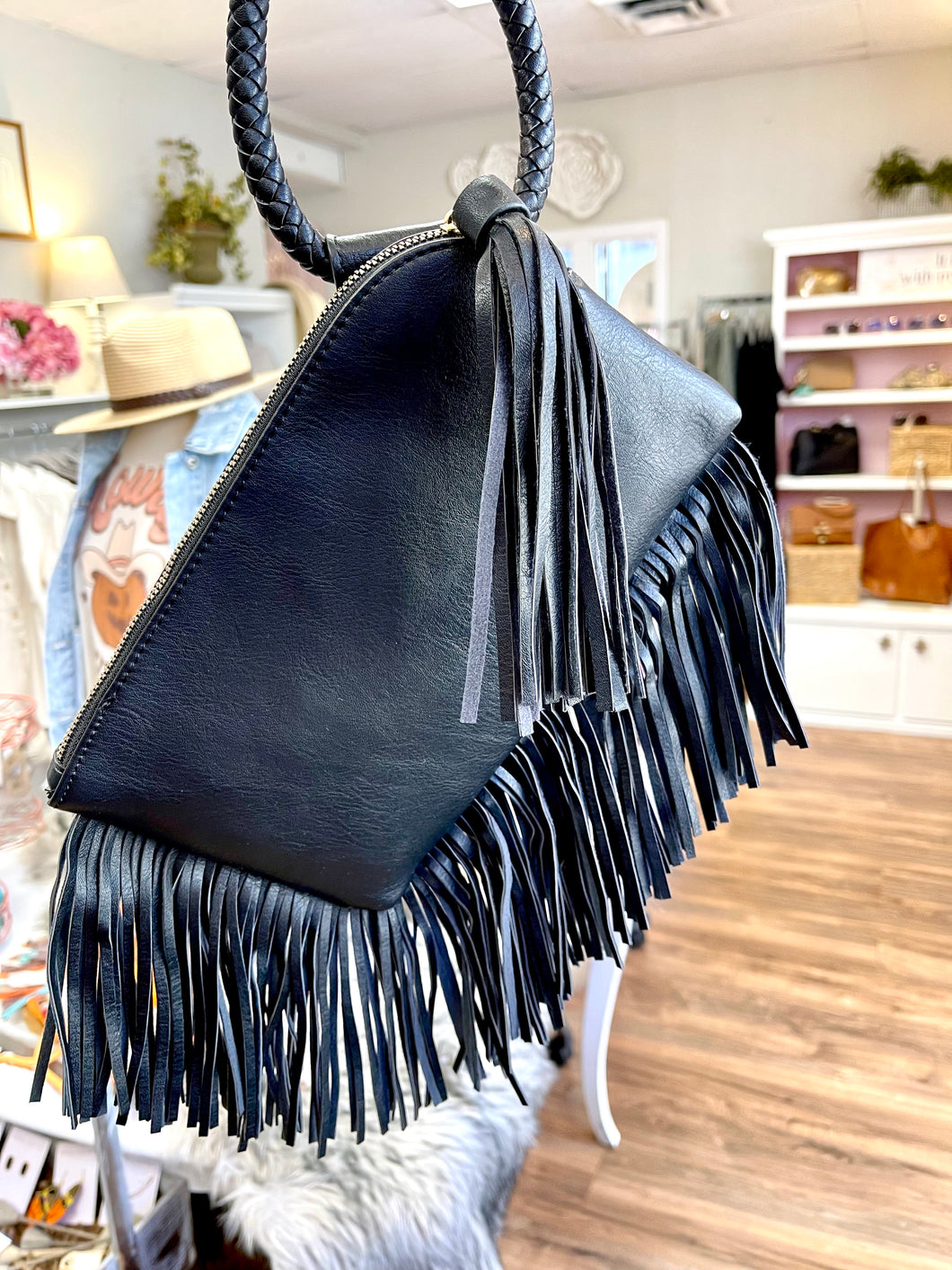 Fringe Is In Handbag - Wildfire and Lace